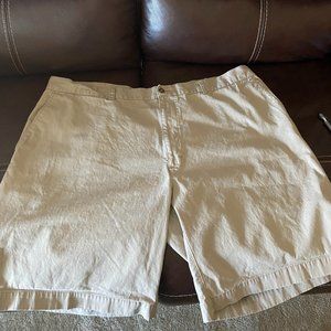 Men's tan all cotton shorts, size 44